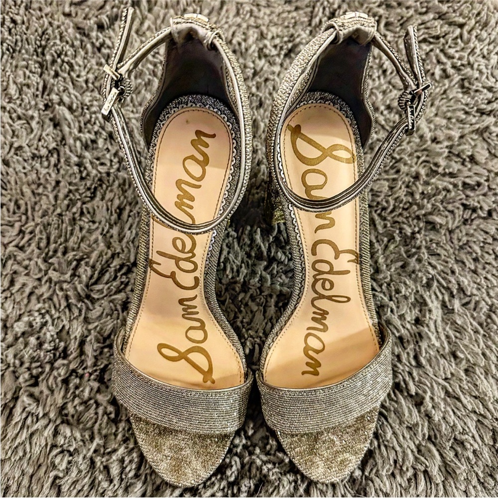 LIKE NEW- SAM EDELMAN size 8.5 heels